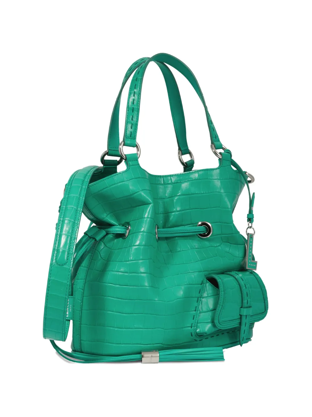  Lancel Premier Flirt Tote Bag - Green 