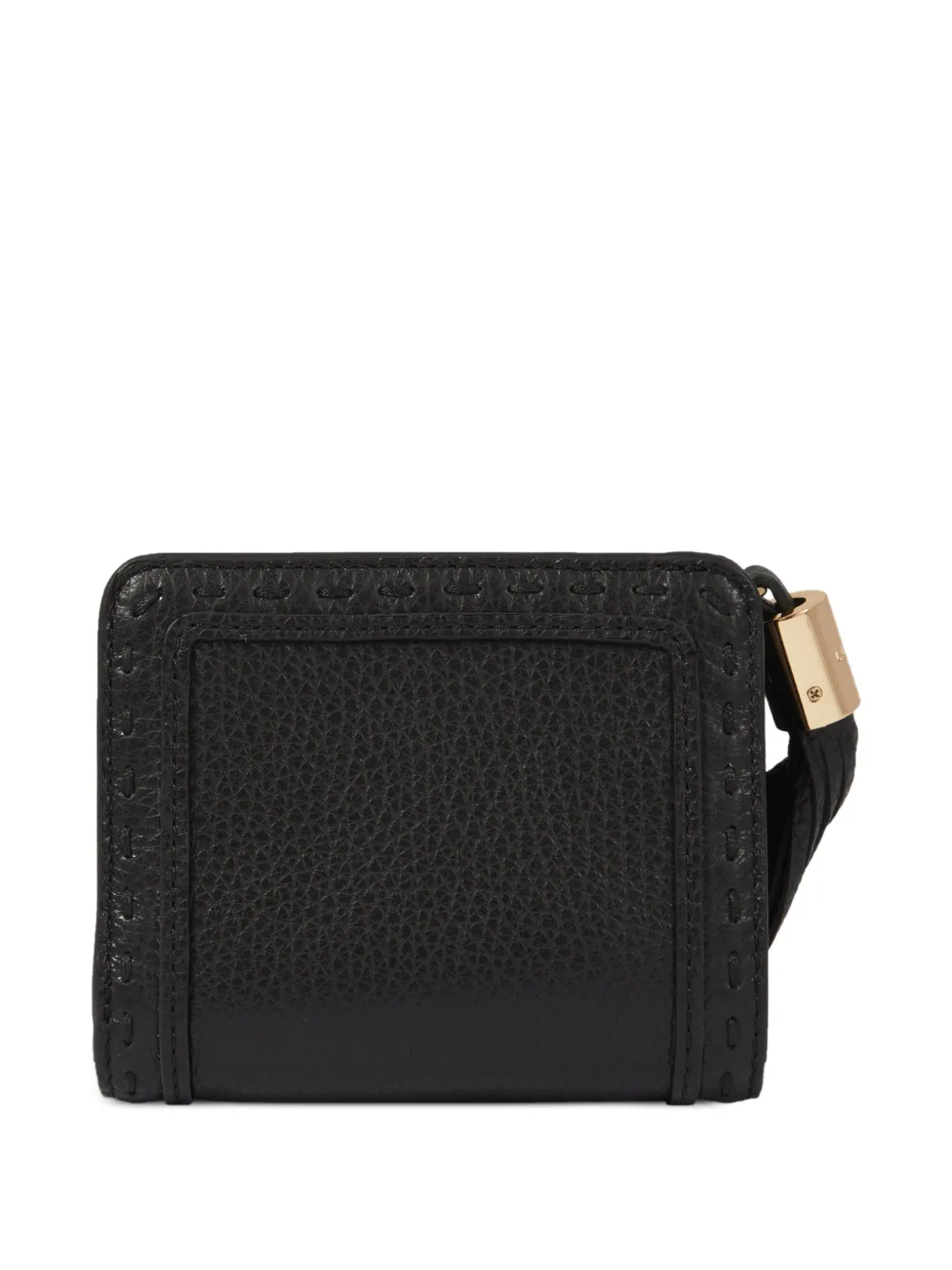  Lancel Medium Zipped Compact Wallet - Black 