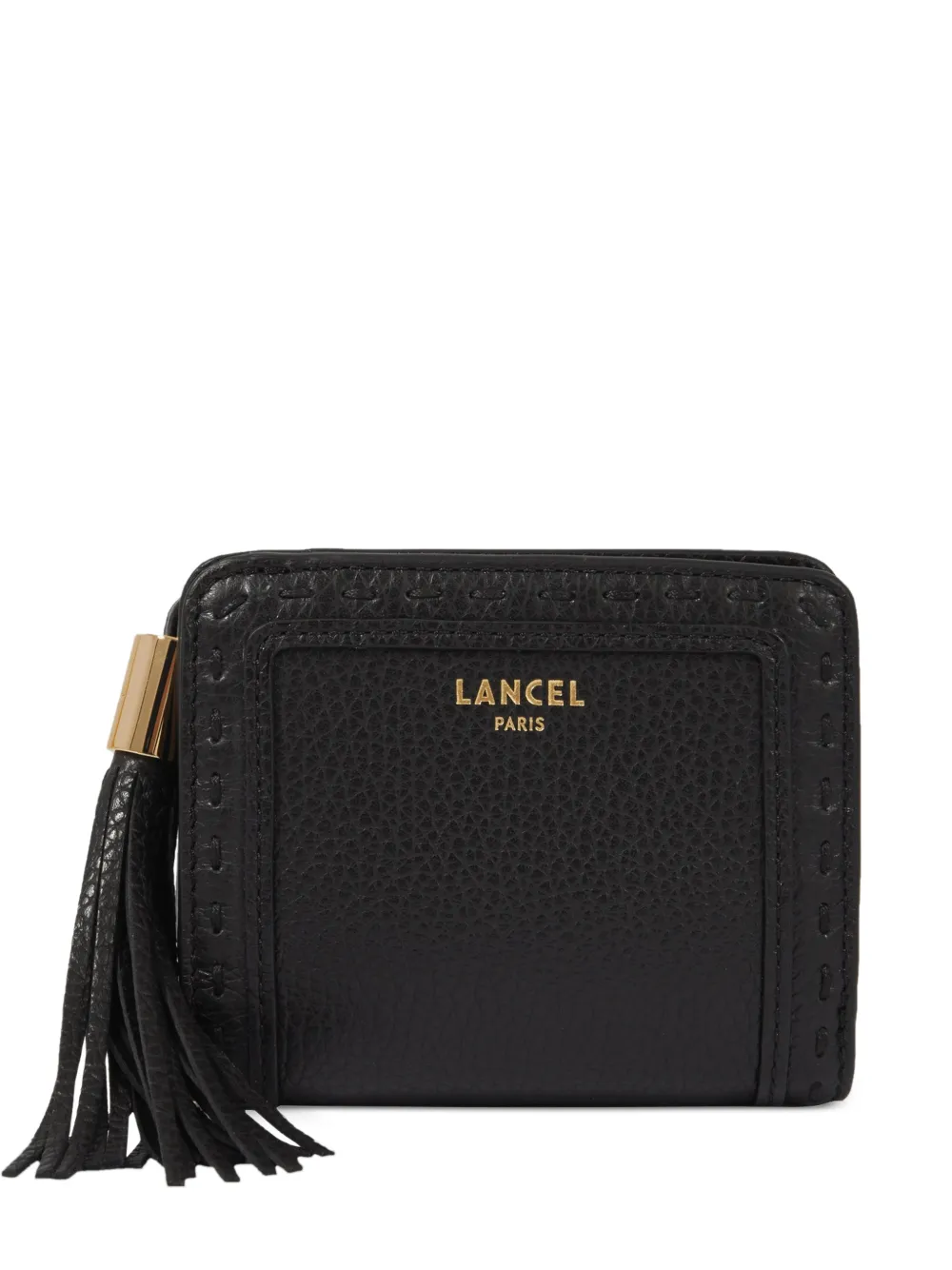 Lancel medium zipped compact wallet - Nero