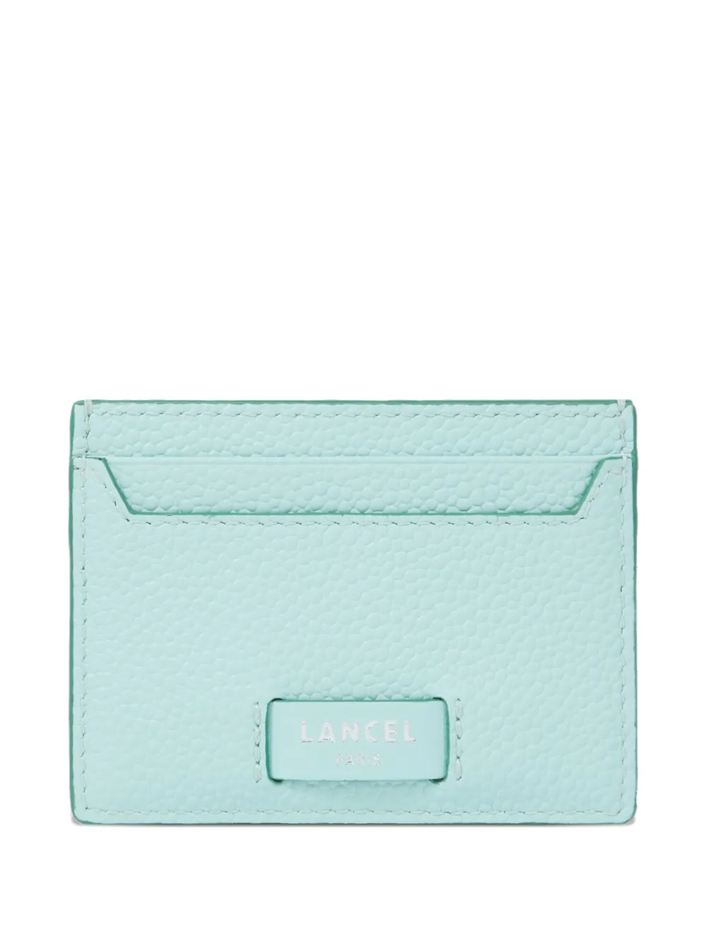 Lancel leather card holder - Blu