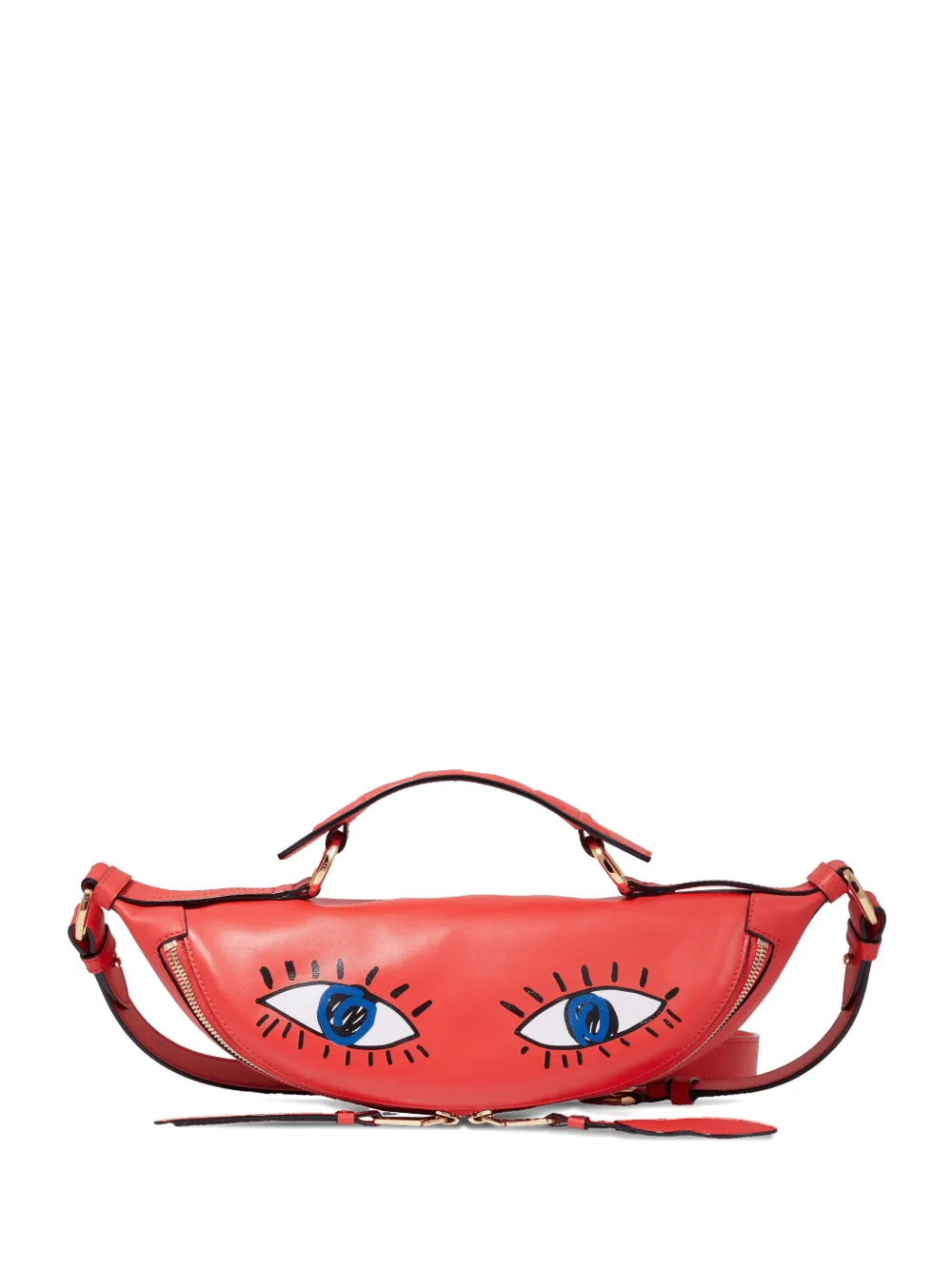 Lancel Origami cross body bag - Rosso