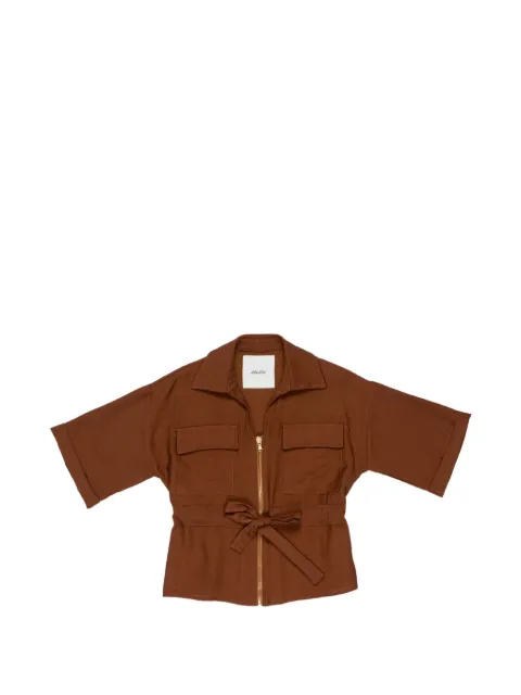 Miss Grant Kids zip tie jacket