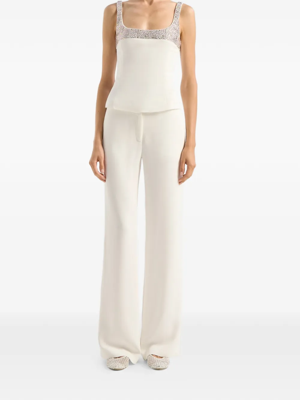  Genny Embellished Top - Neutrals 