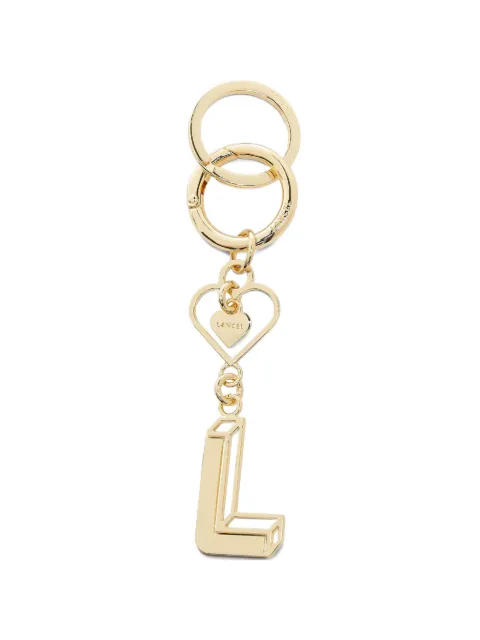 Lancel llavero con logo de corazón