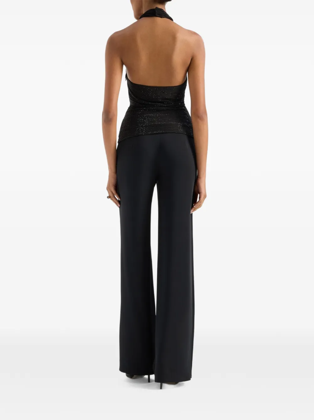 Genny Tanktop met V-hals Zwart