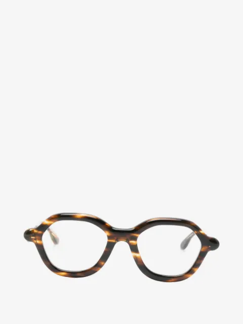 Paloceras geometric-frame glasses