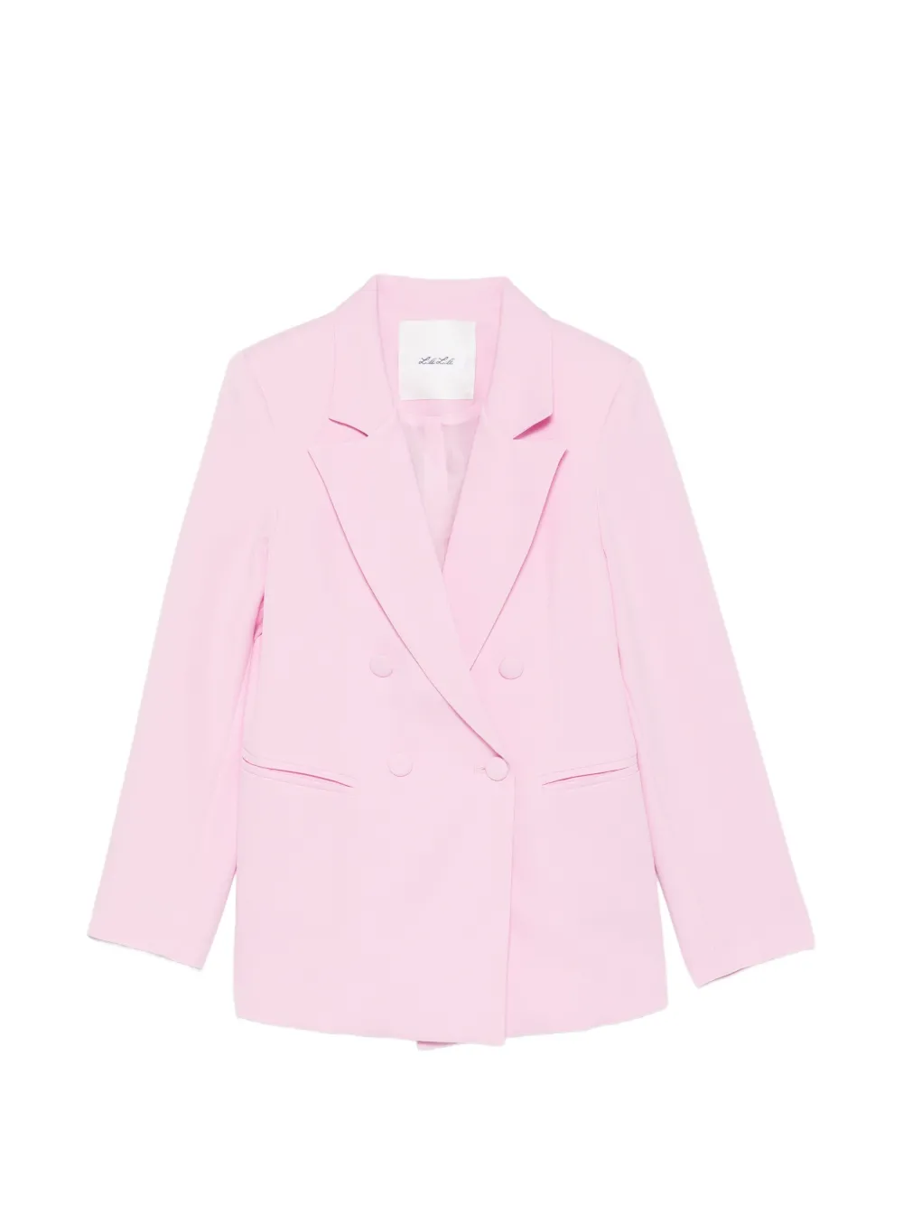 Miss Grant Kids double-breasted blazer - Rosa