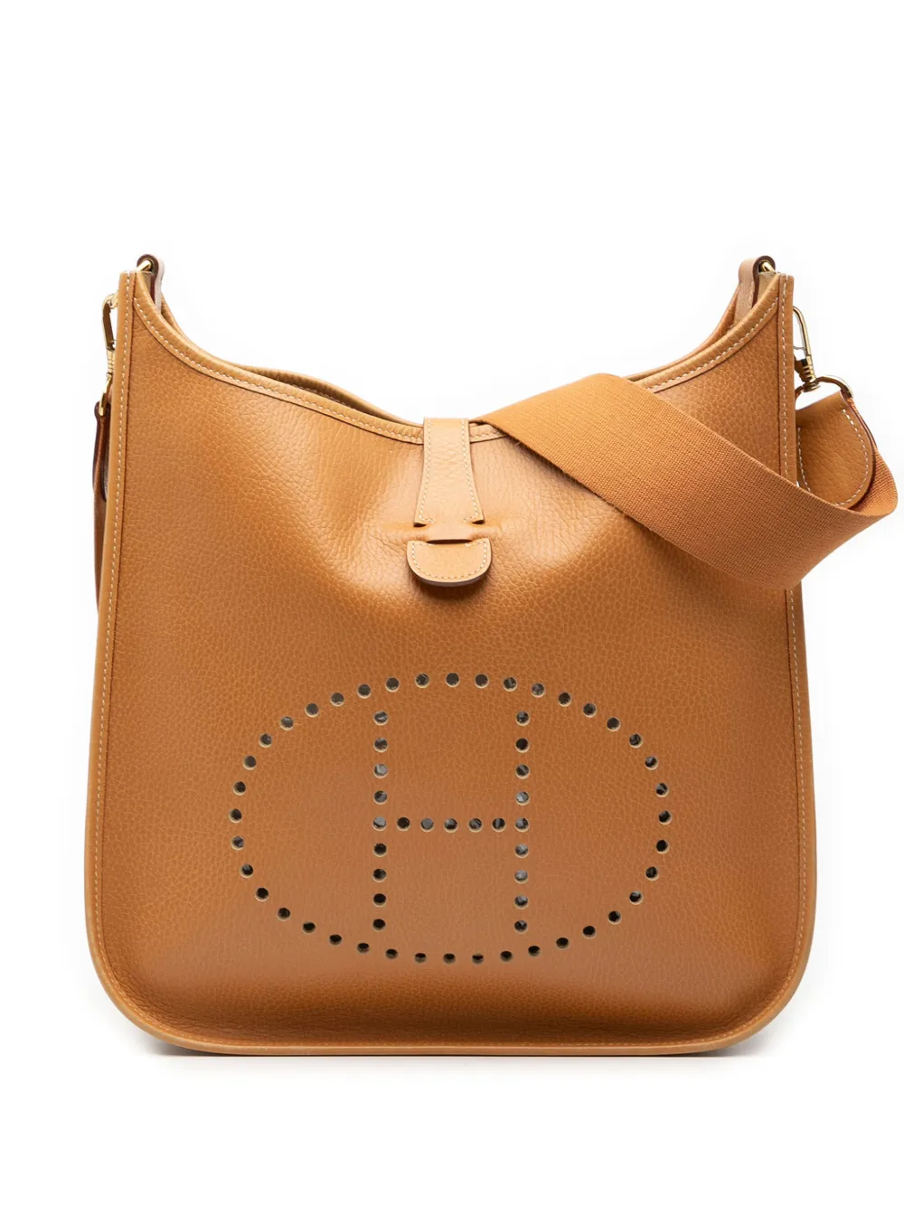 Hermès Pre-Owned 1997 Ardennes Evelyne GM crossbody bag - Marrone