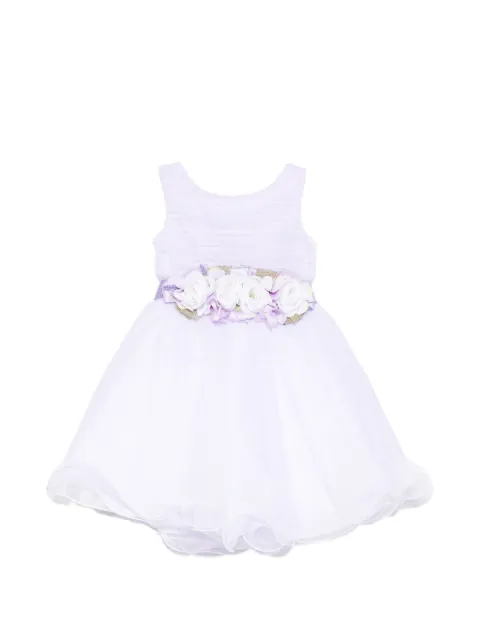 Colorichiari floral-appliqué dress