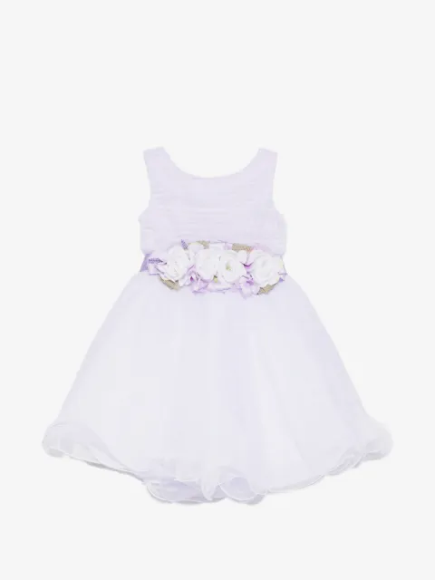 Colorichiari Vestido com aplicação floral