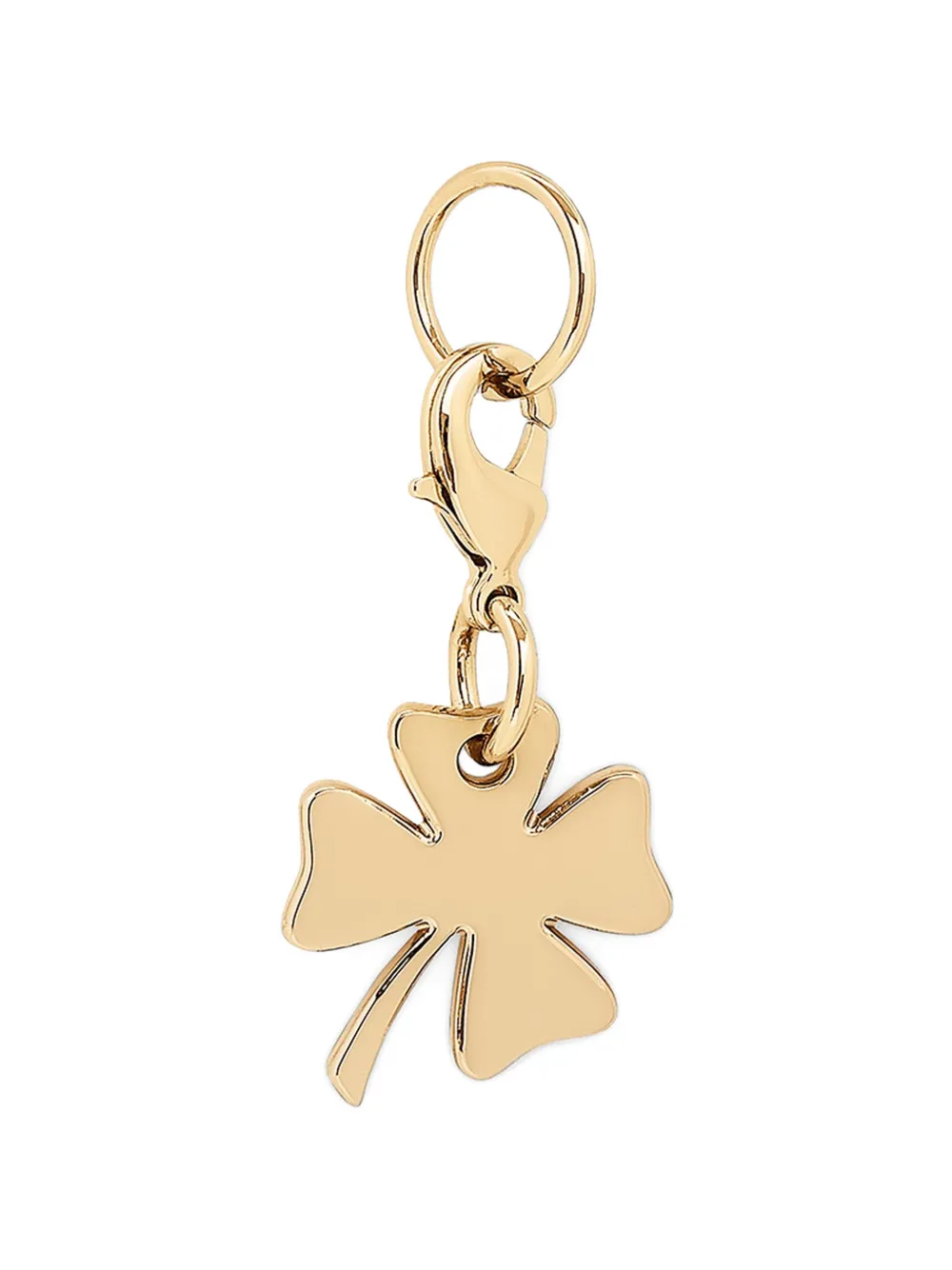 Lancel clover bag charm - Gold
