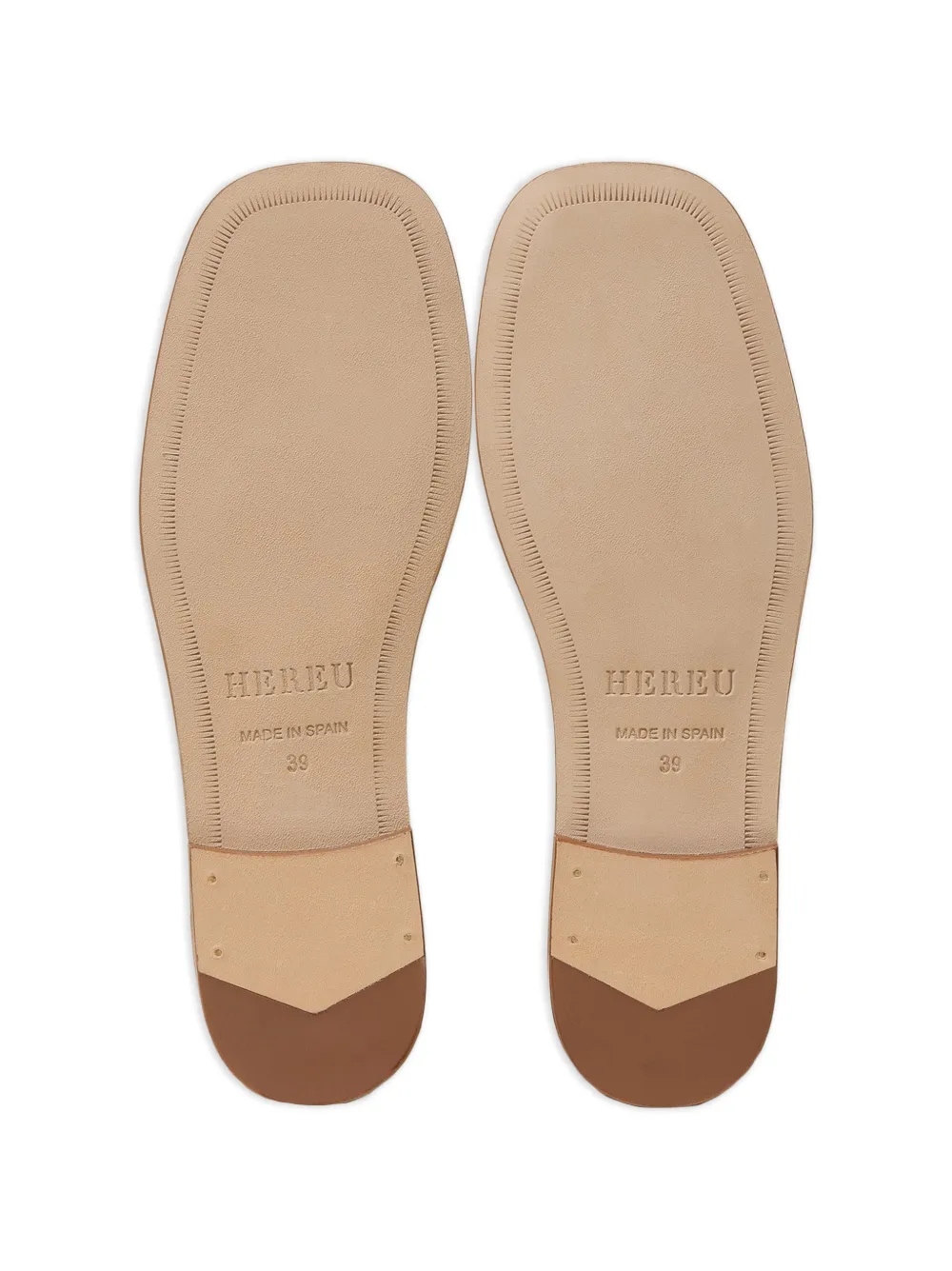 Hereu Alaro gekooide sandalen met vierkante neus Bruin