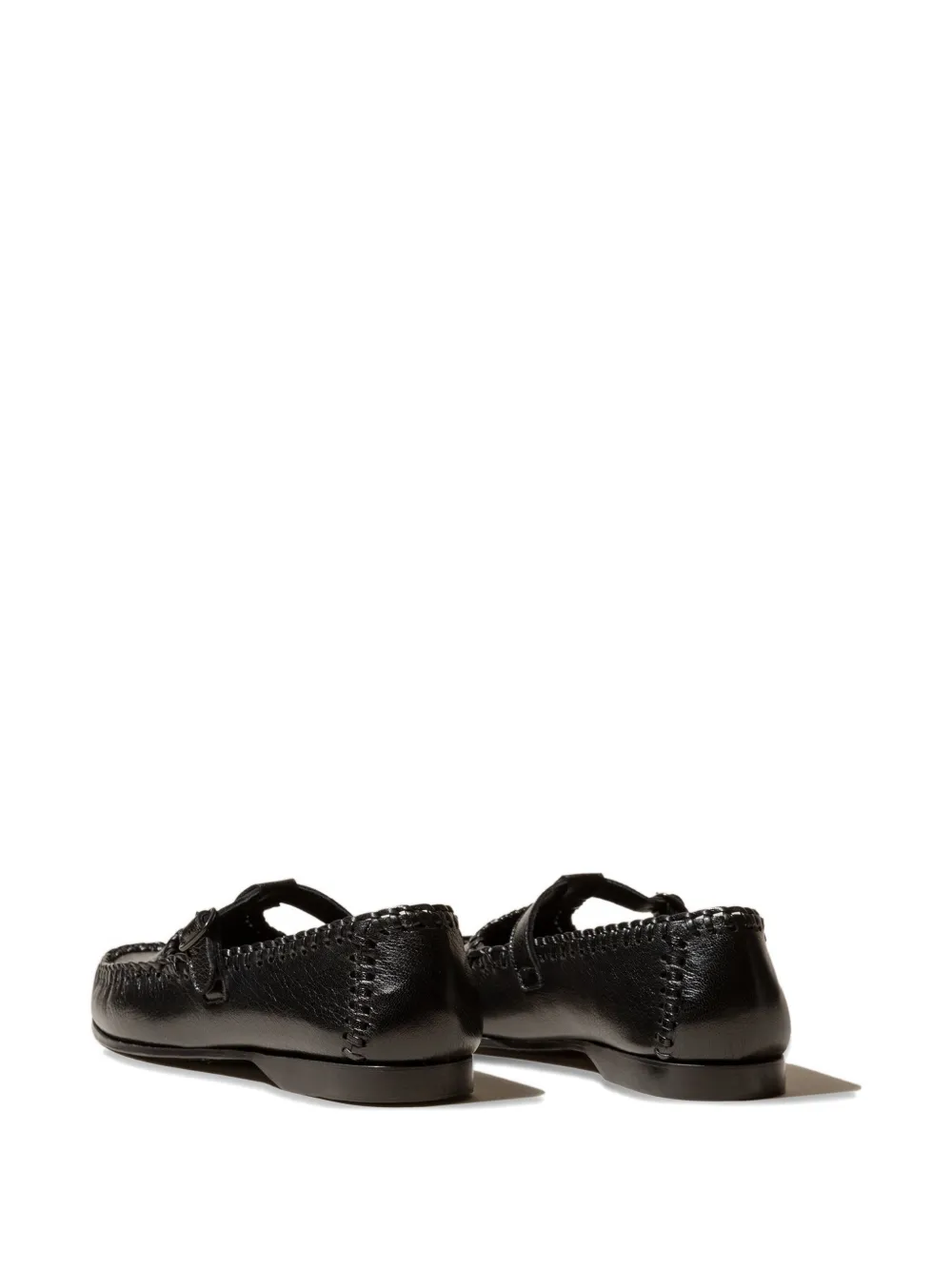 Hereu Alcover Supple Shiny loafers Zwart