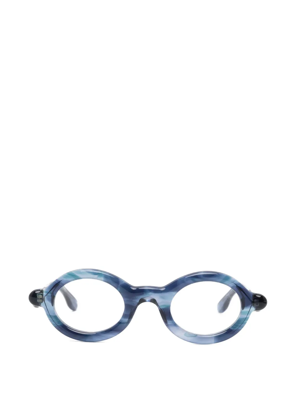 Paloceras round-frame glasses - Blu