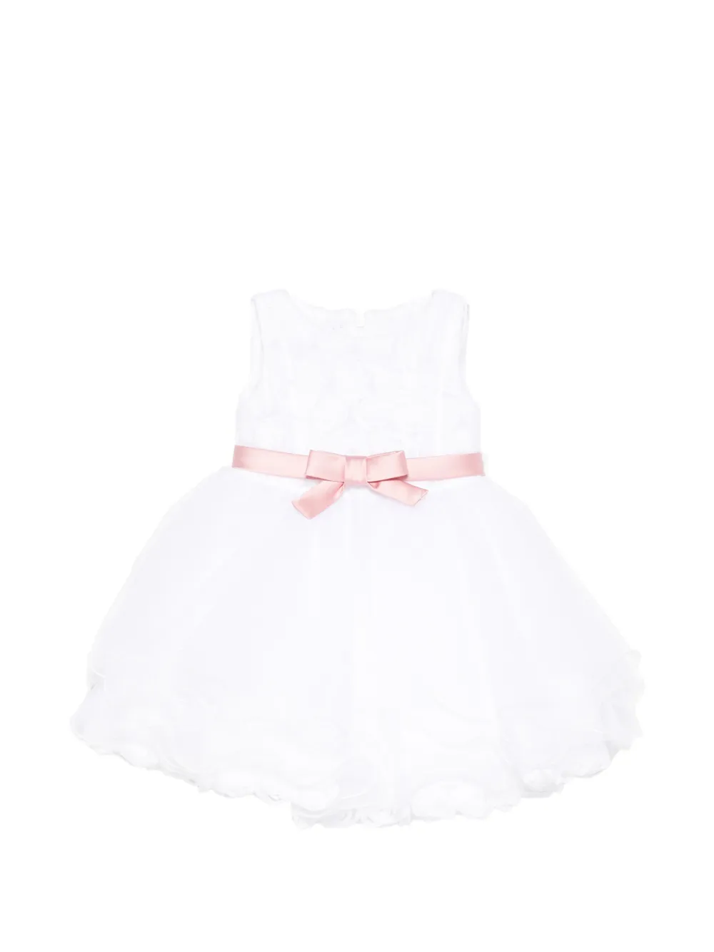 Colorichiari bow-detail dress - Bianco