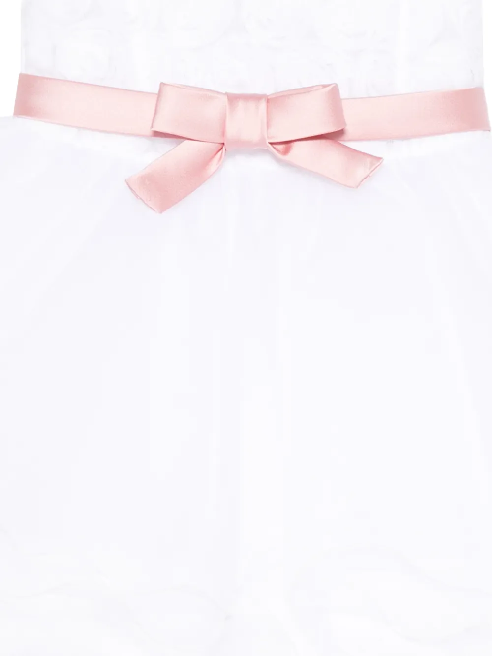 Colorichiari Jurk met strikdetail Wit