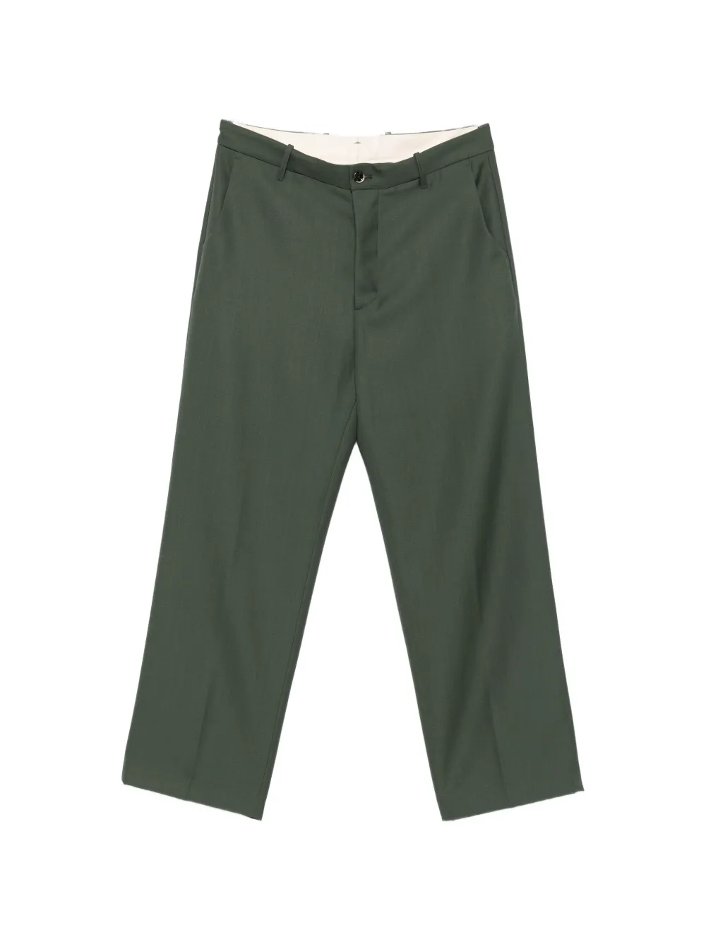 Nine In The Morning Apollon front-pocket trousers - Verde