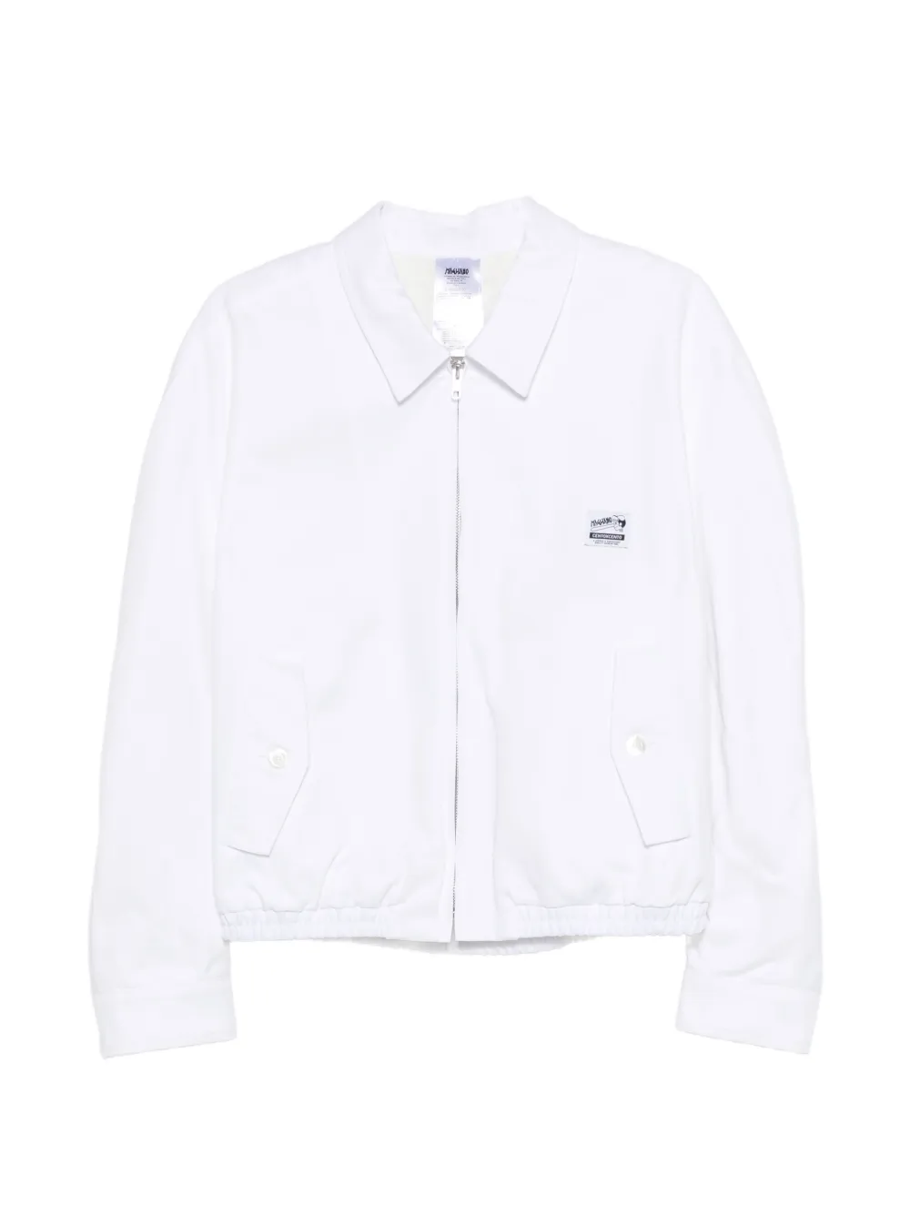 Magliano zipped shirt jacket - Bianco
