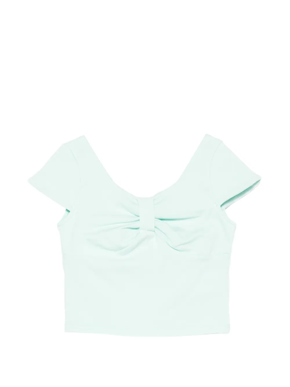 Miss Grant Kids bow top - Verde