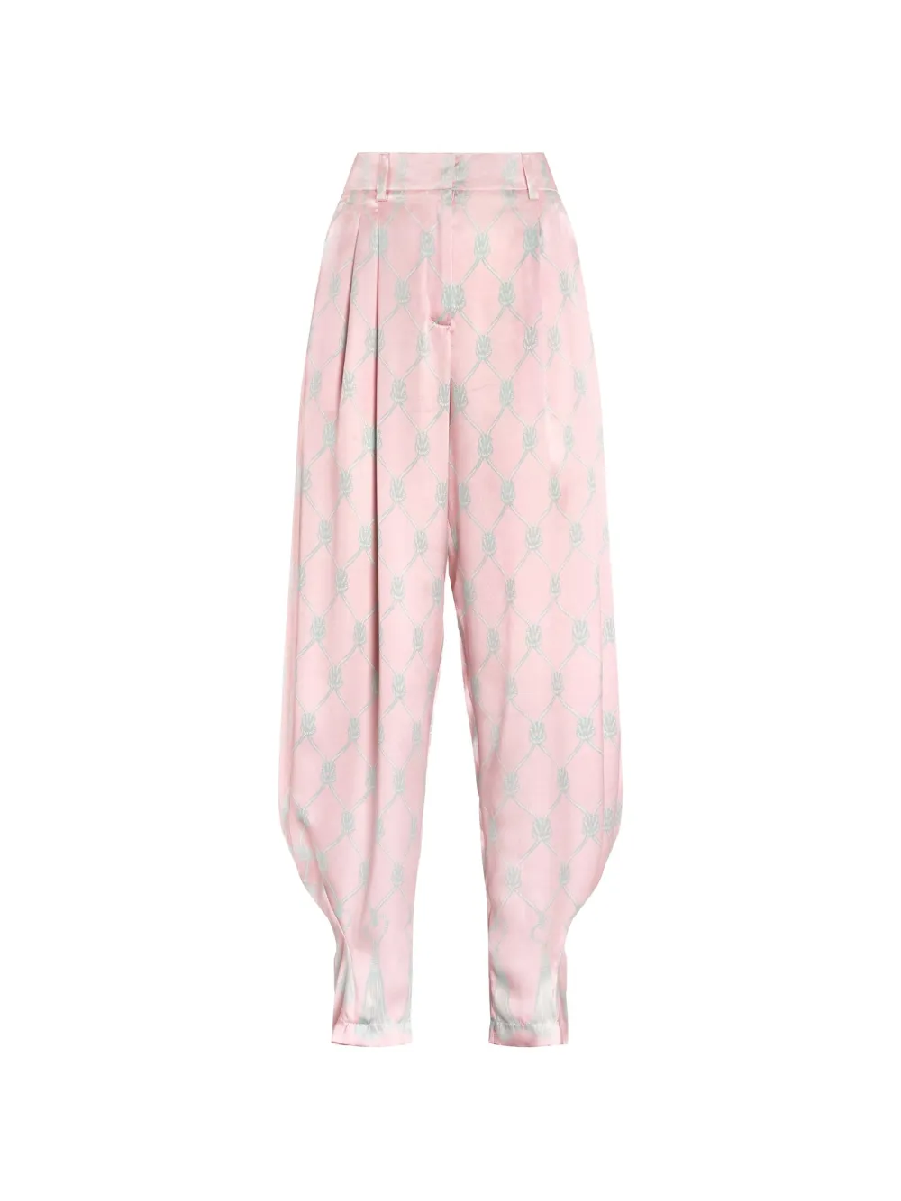 Genny Pantaloni con pieghe - Rosa