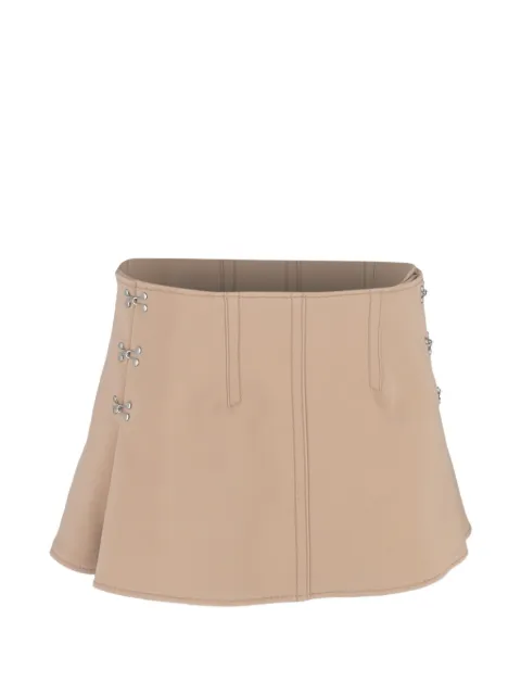 Dion Lee hook-fastening mini skirt