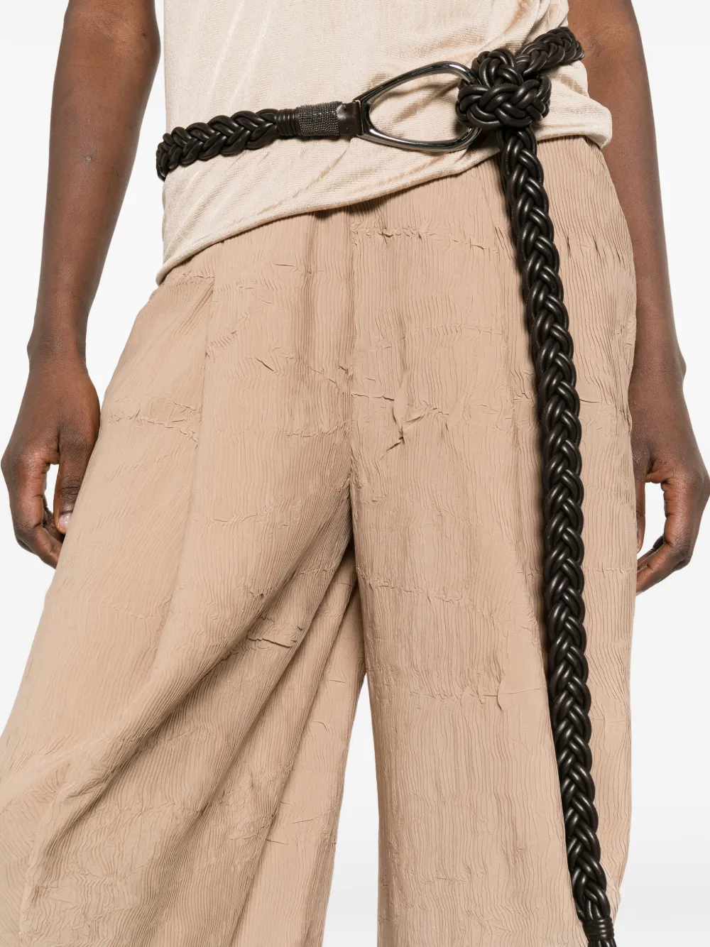 Giorgio Armani Front Pocket Trousers | Brown | FARFETCH