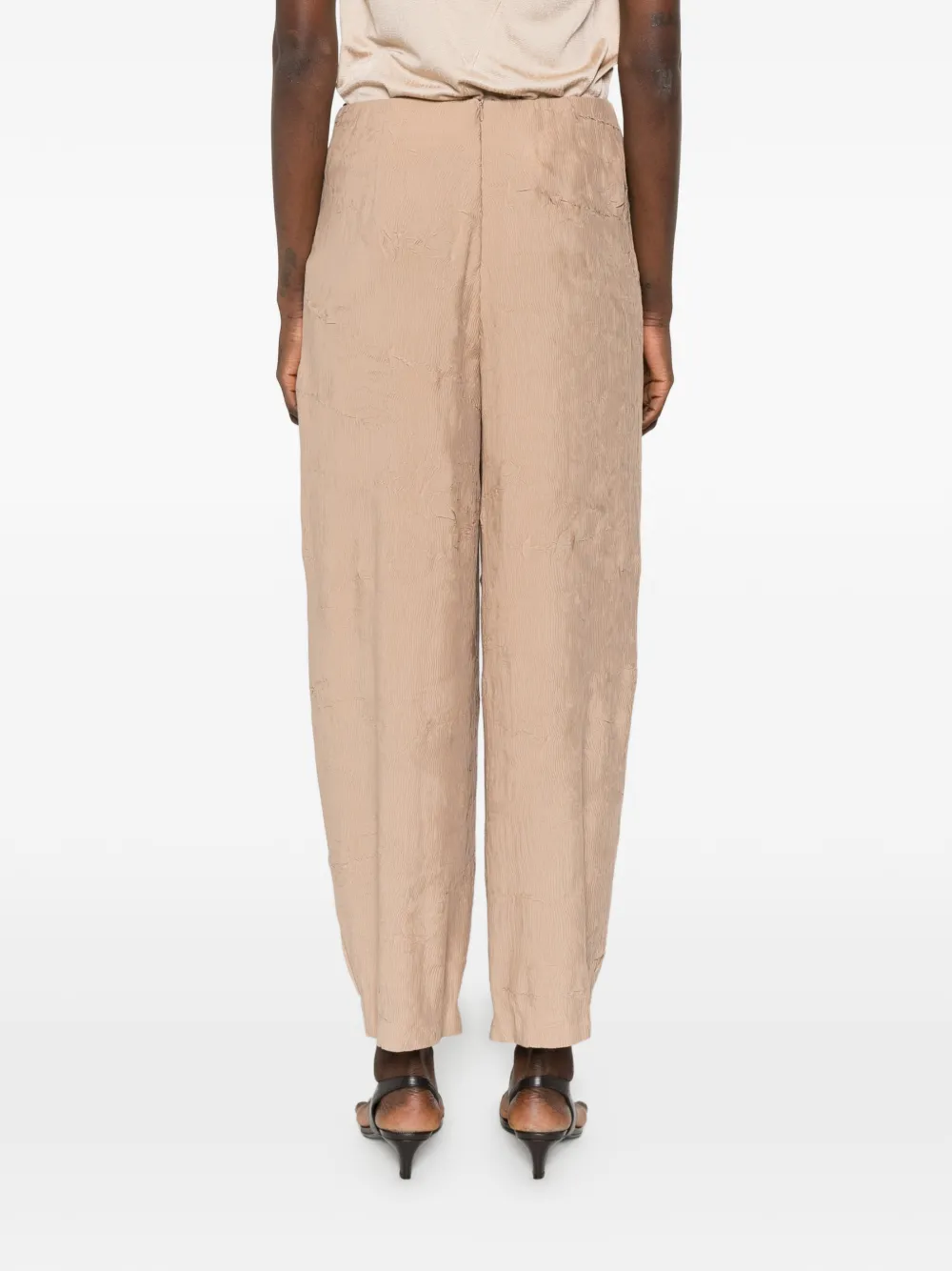 Giorgio Armani Broek met zak op de voorkant Bruin