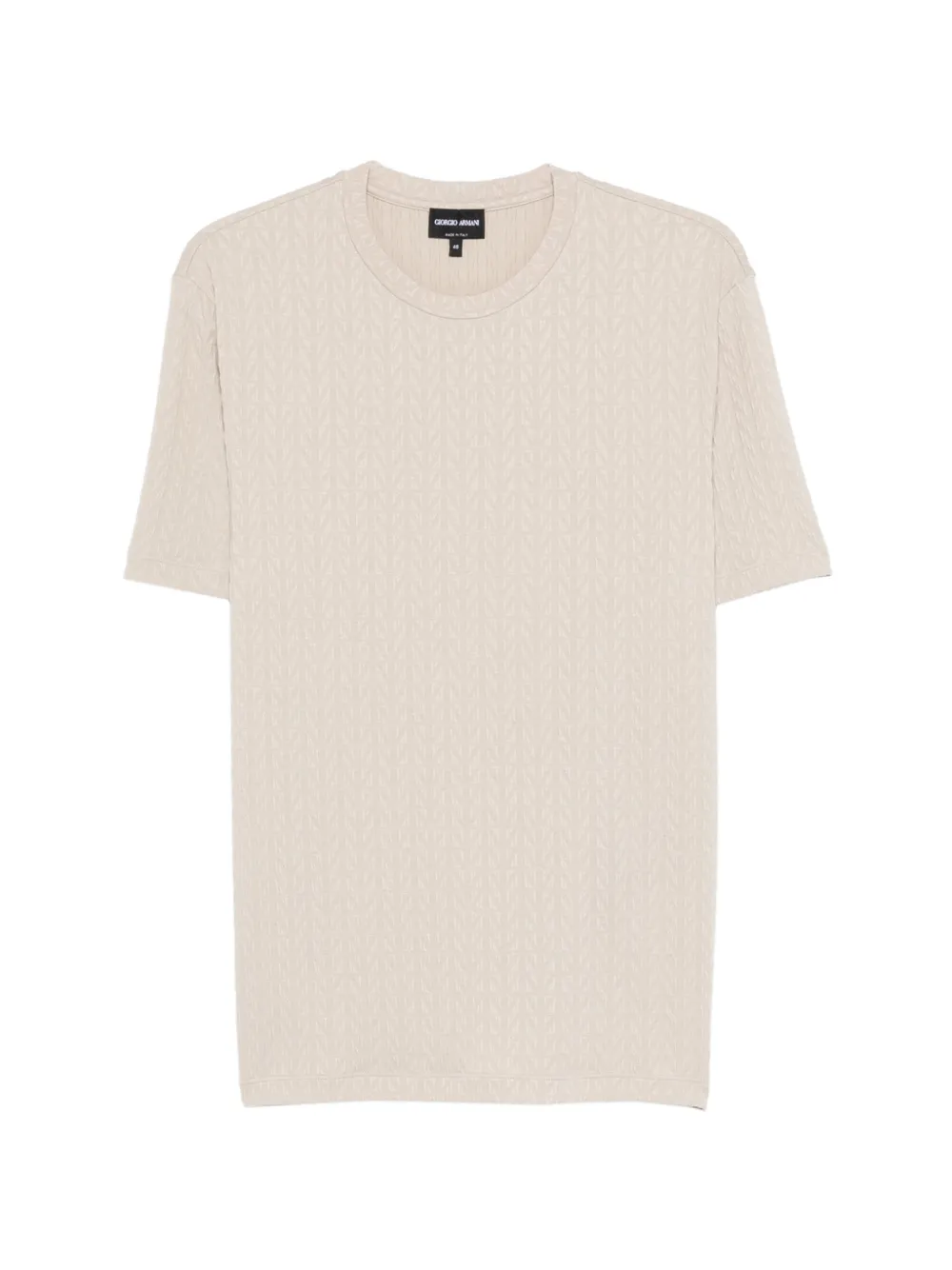 Giorgio Armani crew-neck T-shirt - Toni neutri