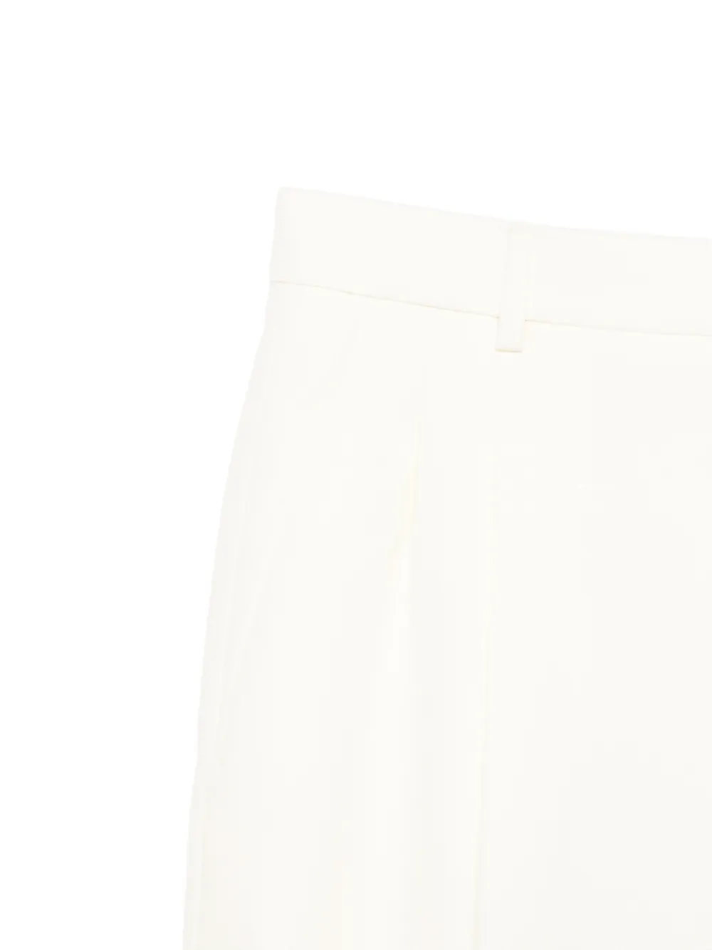AMI Paris Low waist broek Beige