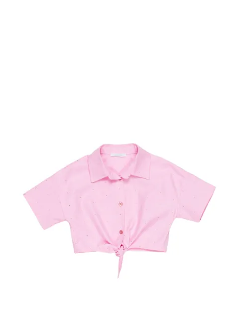 Miss Grant Kids tie-detail top