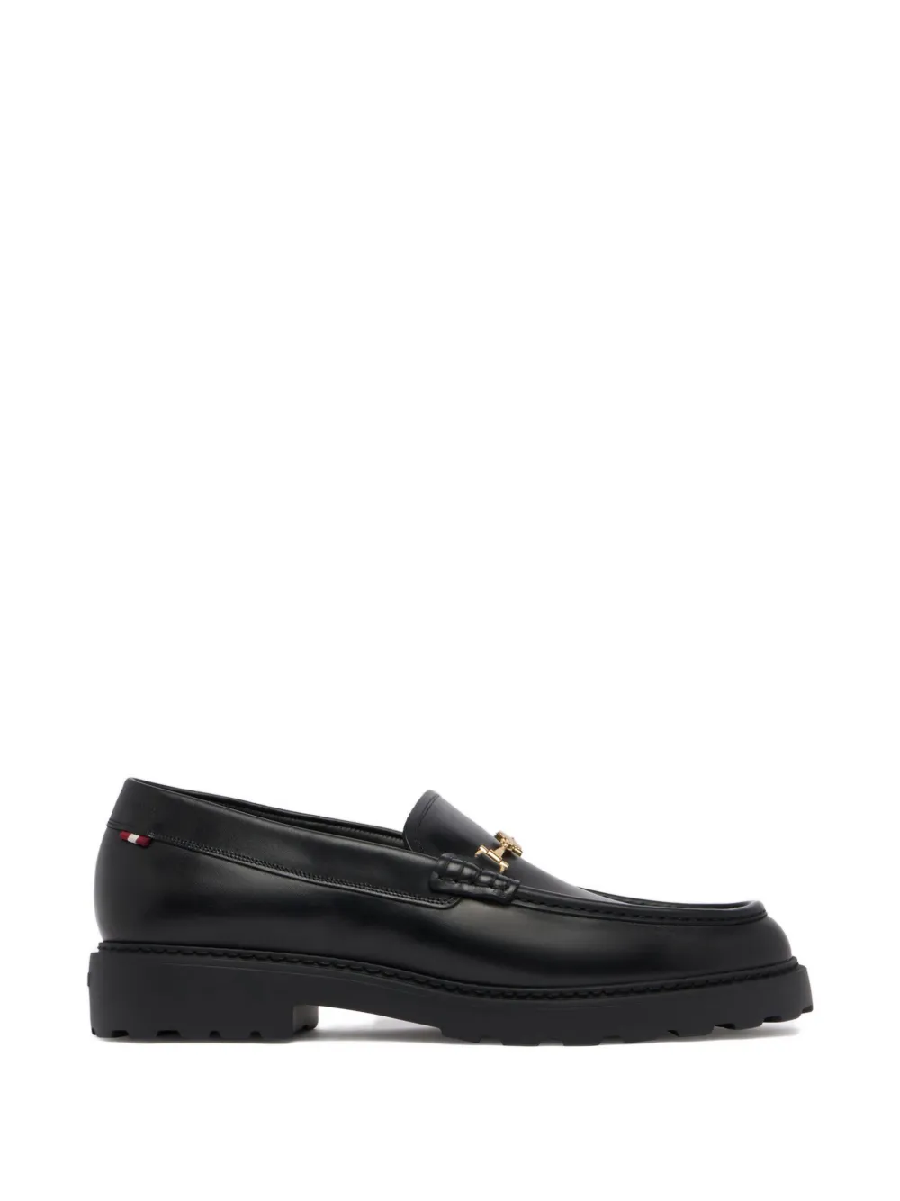 Bally black leather loafers - Nero