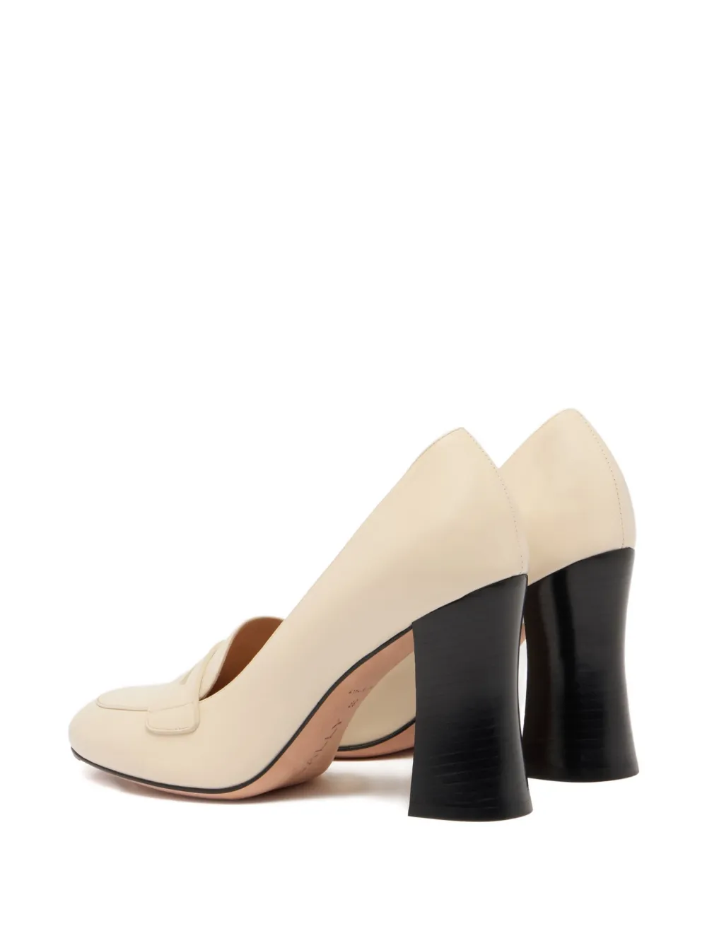 Bally Saule pumps met blokhak Wit