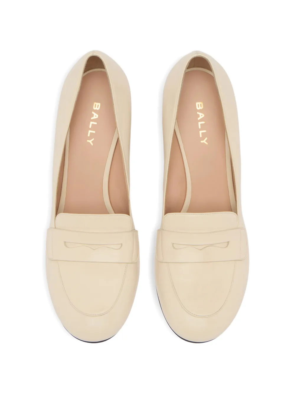 Bally Saule pumps met blokhak Wit