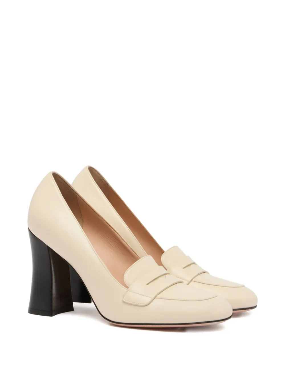 Bally Saule pumps met blokhak Wit