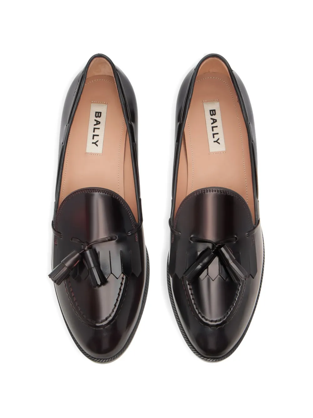 Bally brown loafers Rood