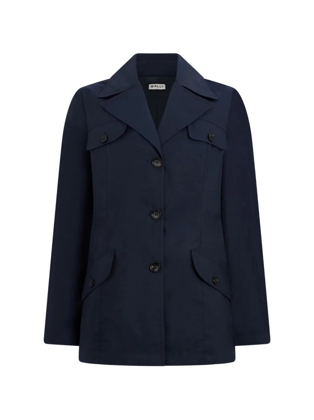Bally belt-detail trench coat - Blu