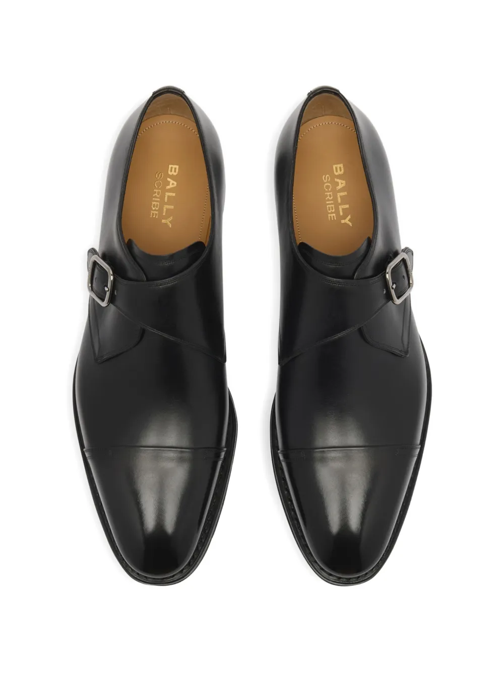 Bally Leren Oxford schoenen Zwart