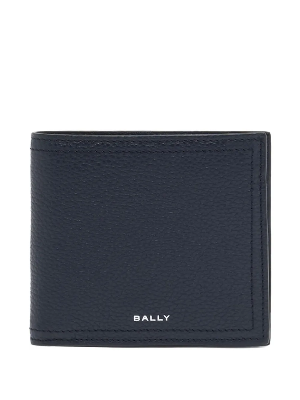 Bally Capitol grained-leather wallet - Blu
