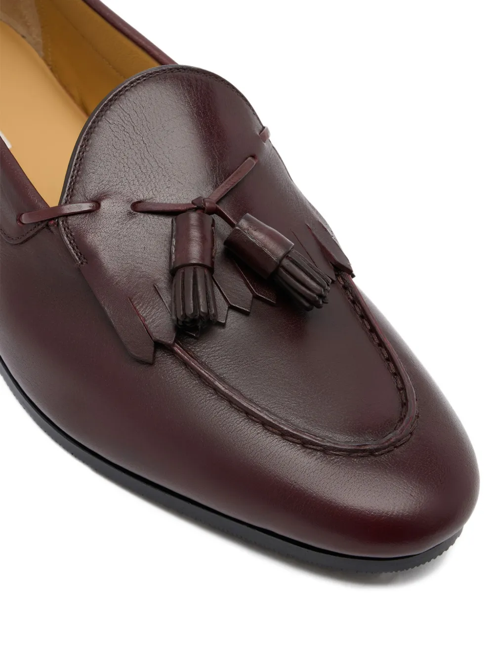 Bally Plume tassel-detail leather loafers Bruin