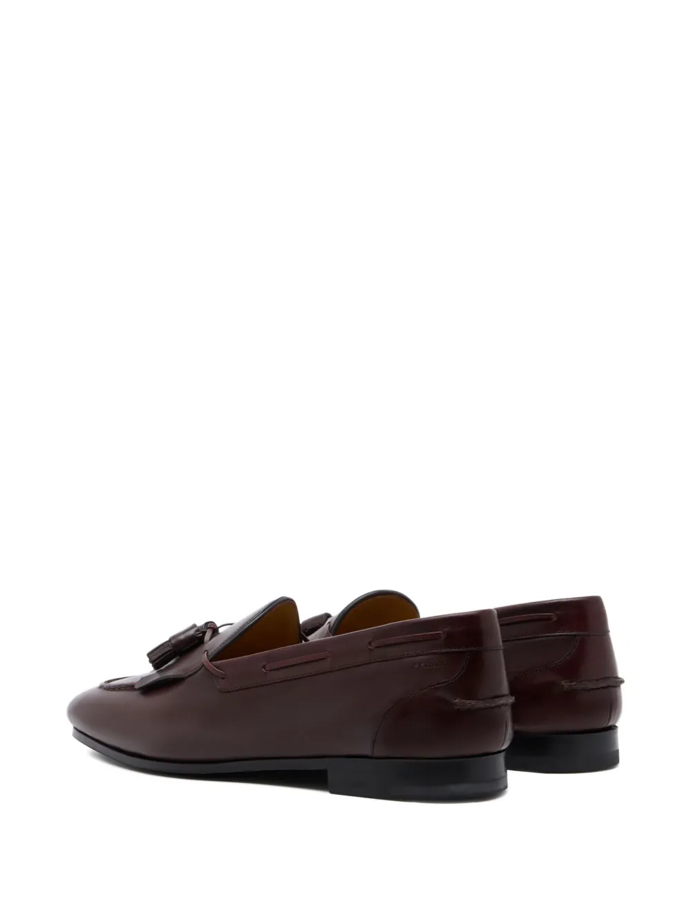 Bally Plume tassel-detail leather loafers Bruin