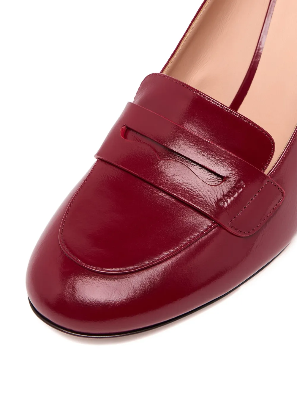 Bally Saule leren loafers Rood