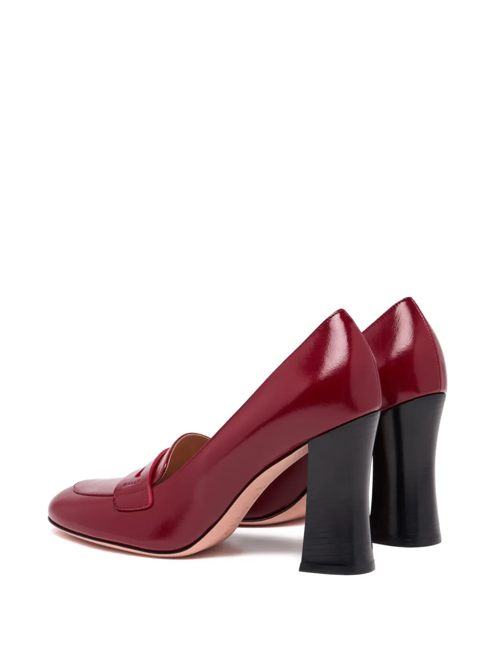 Bally Saule leren loafers Rood