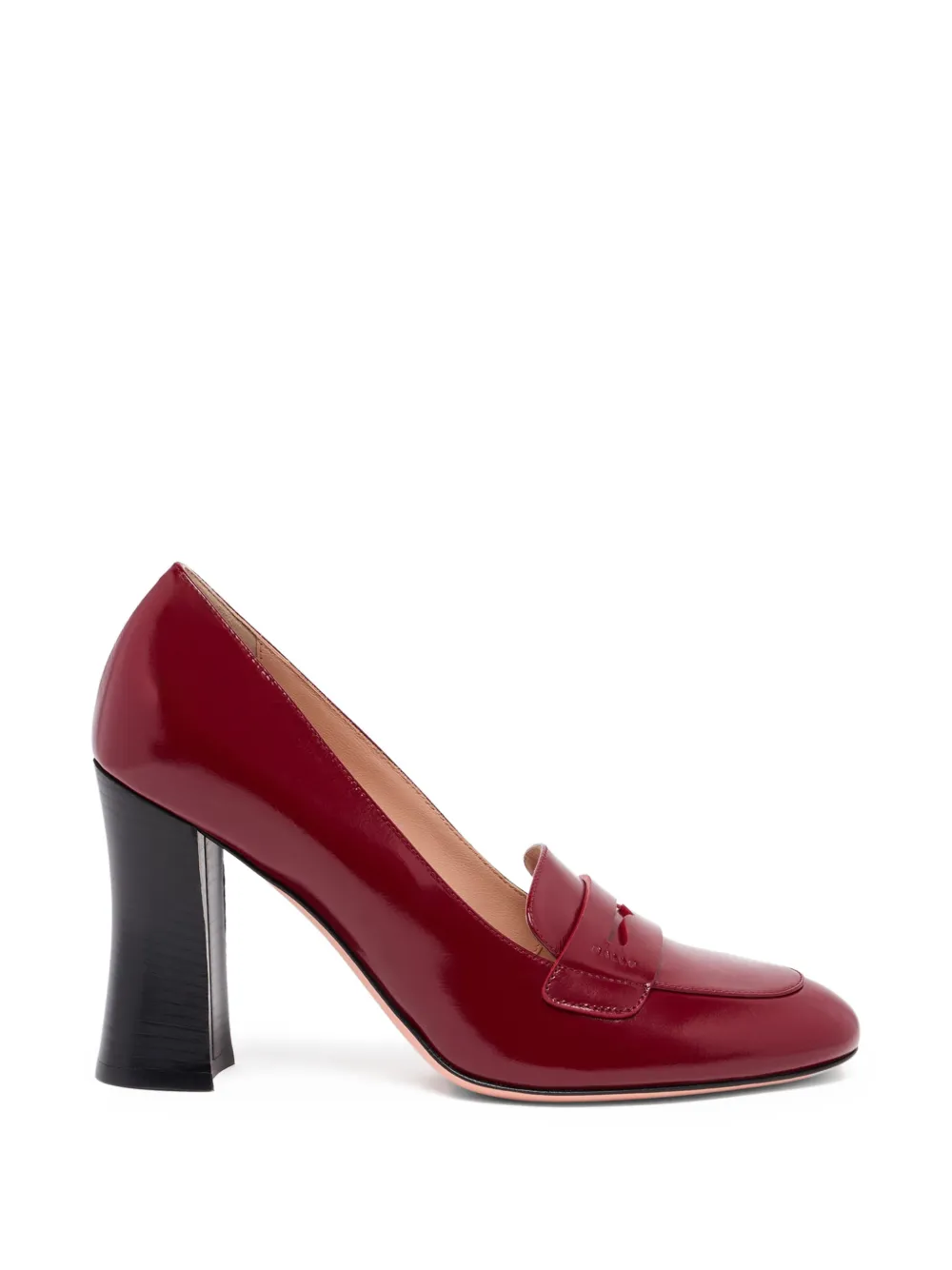 Bally Saule leather loafers - Rosso