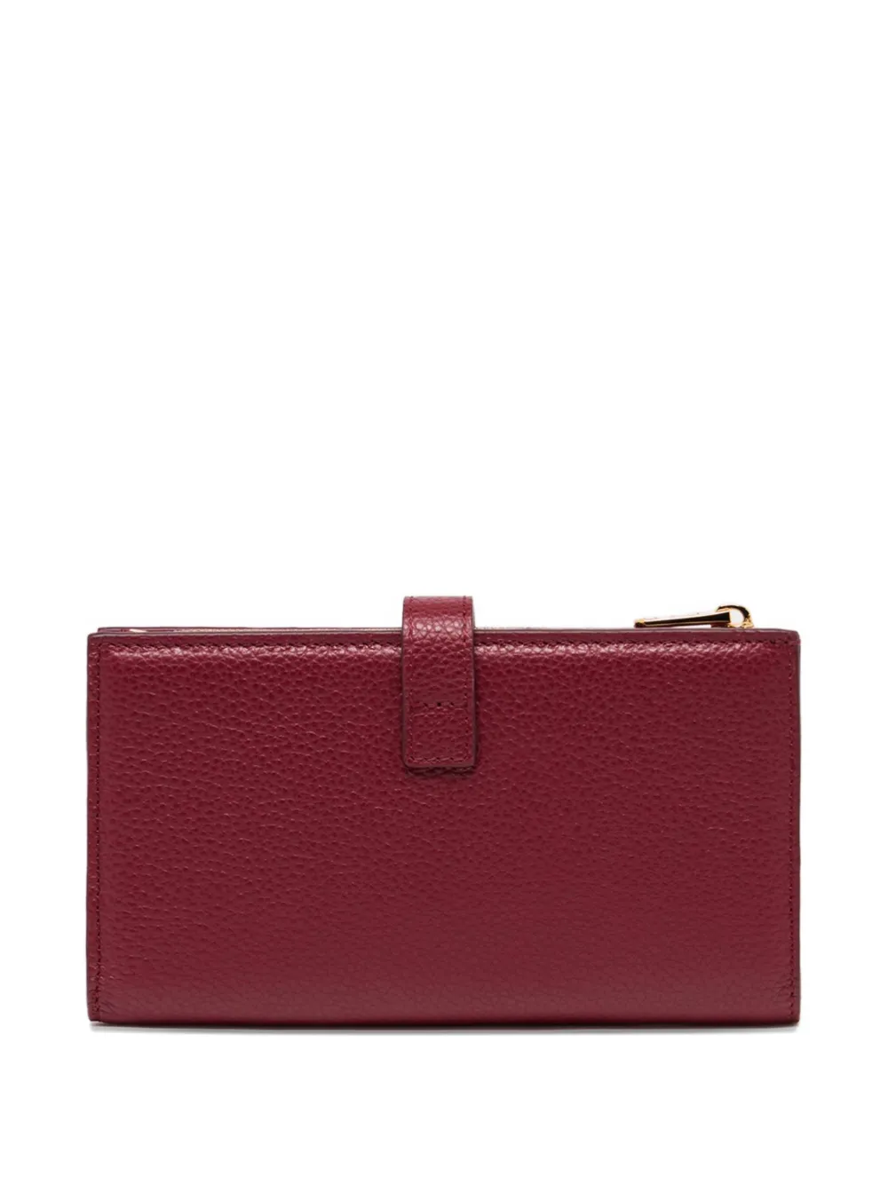  Bally Lock Me Long Wallet - Red 