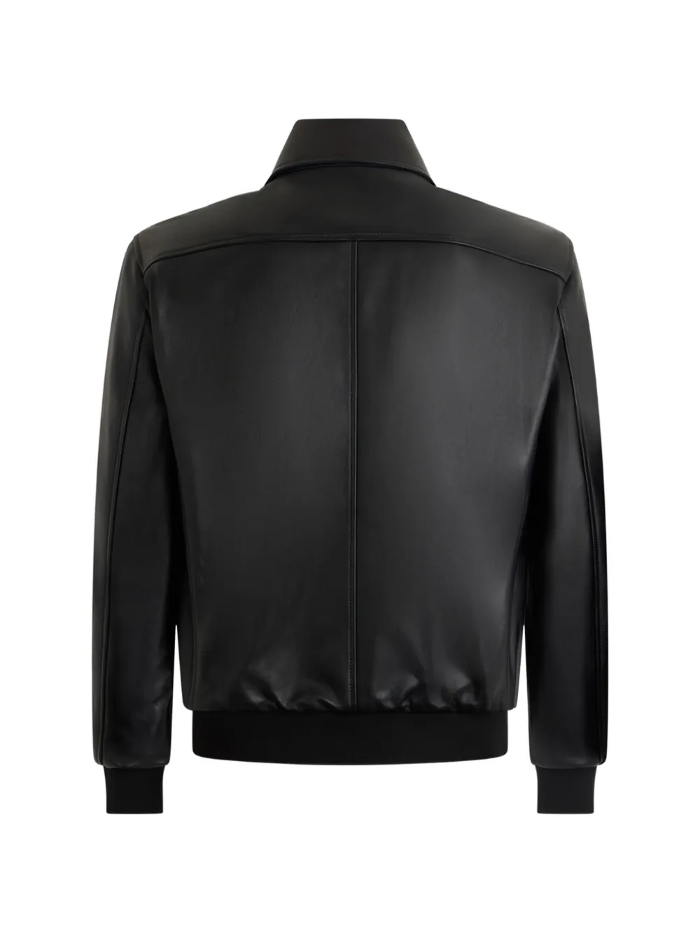  Bally Reversible Leather Jacket - Black 