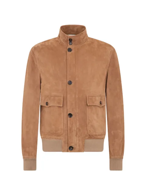 Bally Harrington suede pocket bomber jacket