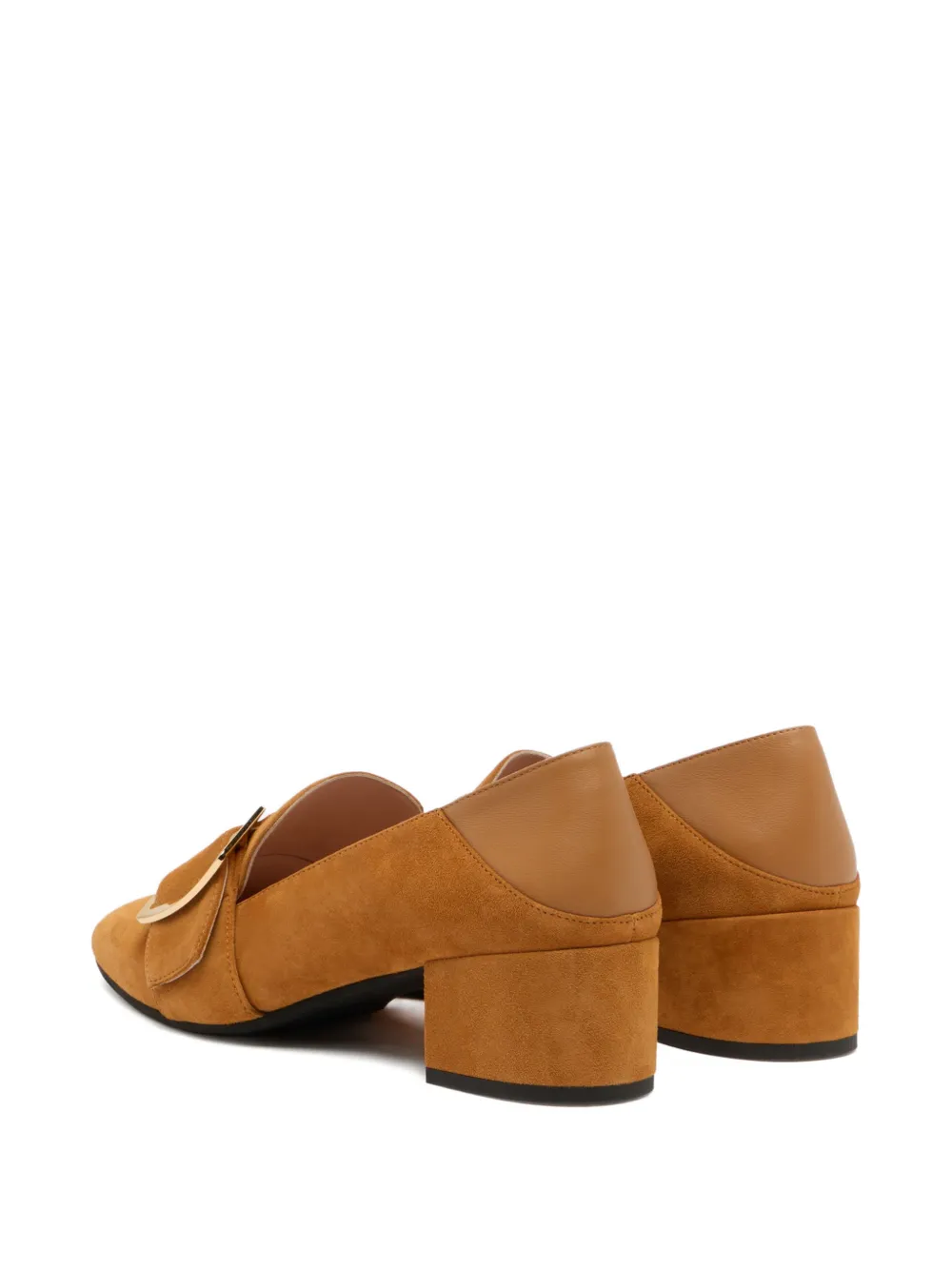 Bally Pumps met bouclé detail Bruin