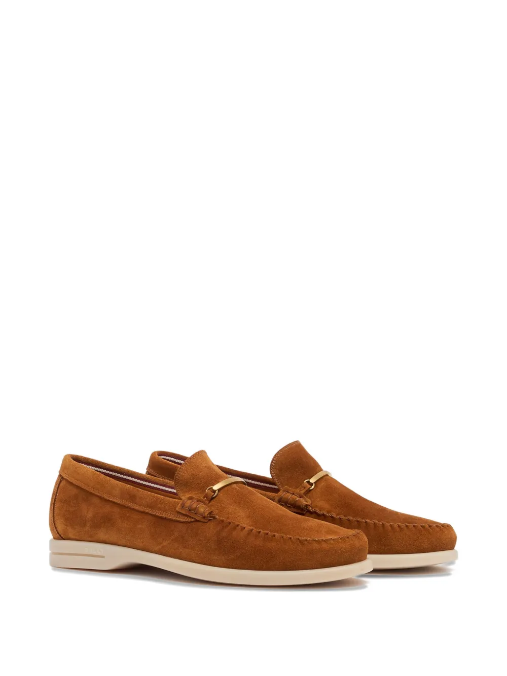 Bally Switz Moc suède loafers Bruin