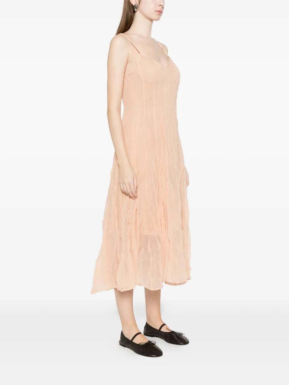  Erika Cavallini Thin-strap Dress - Neutrals 