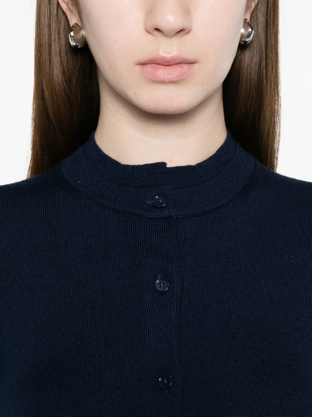 Ba&Sh Brivael vest met knopen Blauw